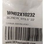 Geh WH02X10232 SCREW