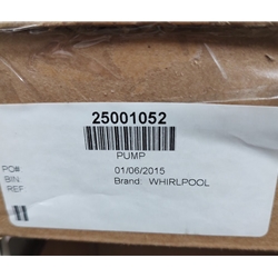 Wpl WP25001052 Pump Assembly